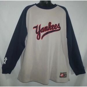 Nike New York Yankees Reggie Jackson Cooperstown Collection Sweatshirt Jersey 2X